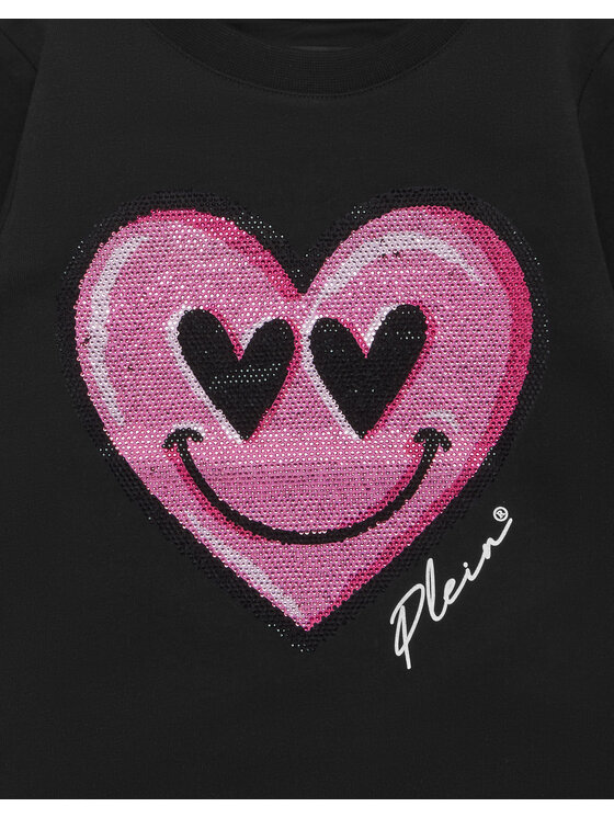 PHILIPP PLEIN PHILIPP PLEIN Longsleeve 28169 Czarny Regular Fit
