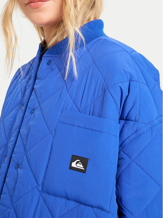 Quiksilver Quiksilver Bunda pro přechodné období Shining Quilted EQWJK03084 Tmavomodrá Regular Fit