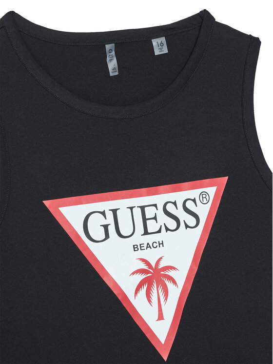 Guess Guess Kasdieninė suknelė J6GK25 JA914 Juoda Regular Fit