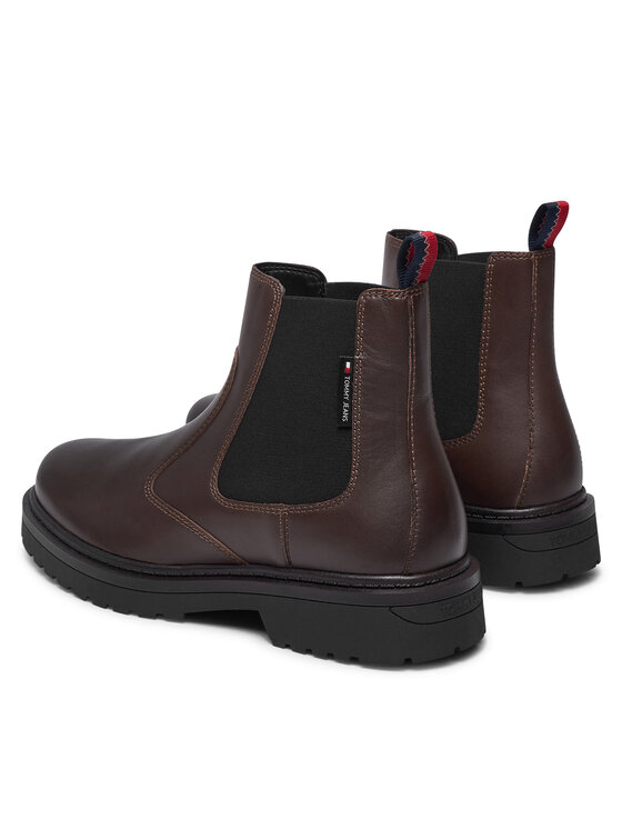 Tommy Jeans Tommy Jeans Chelsea cipele Tjm Chelsea Boot EM0EM01469 Smeđa