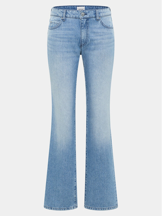 Mustang Džínsy Crosby 1014798 Modrá Straight Fit