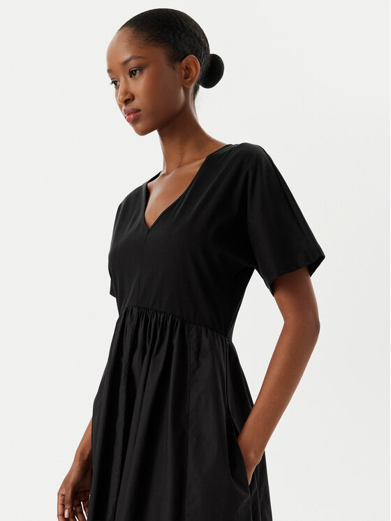Weekend Max Mara Weekend Max Mara Φόρεμα καθημερινό Brozno 2515621082 Μαύρο Relaxed Fit