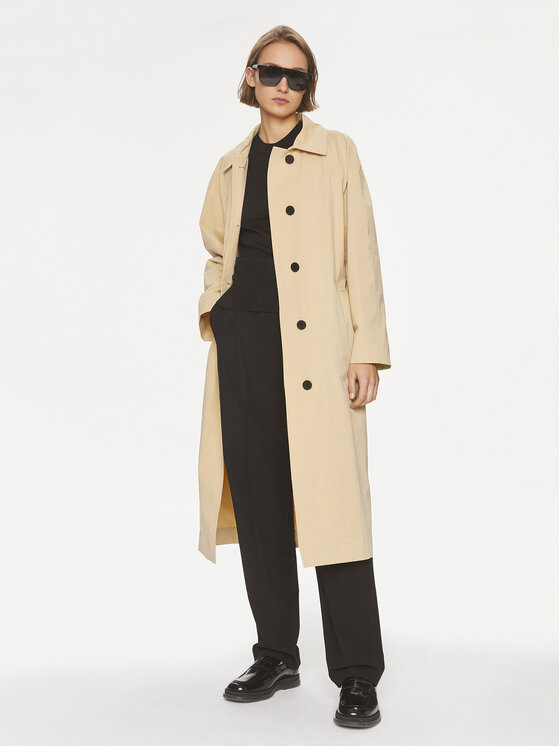 HUGO Hugo Trench Moleri-1 50511861 Bež Relaxed Fit