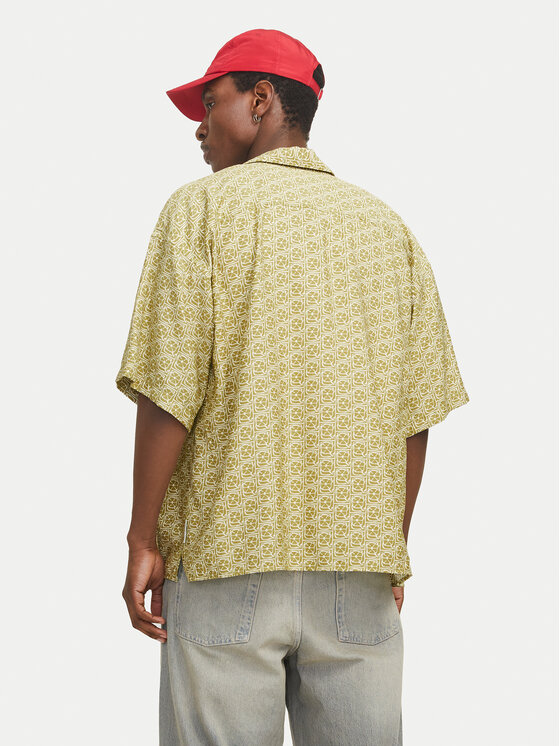Jack&Jones Jack&Jones Cămașă Marshall 12271103 Galben Wide Fit