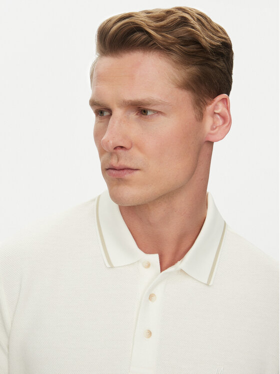 Marciano Guess Marciano Guess Polokošile 5GHP08 6322A Écru Regular Fit
