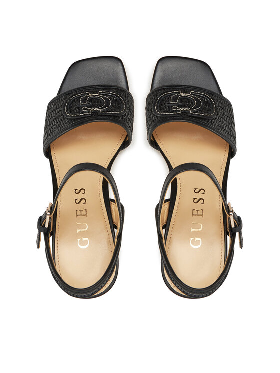 Guess Guess Sandale FLJGNK FAB03 Negru