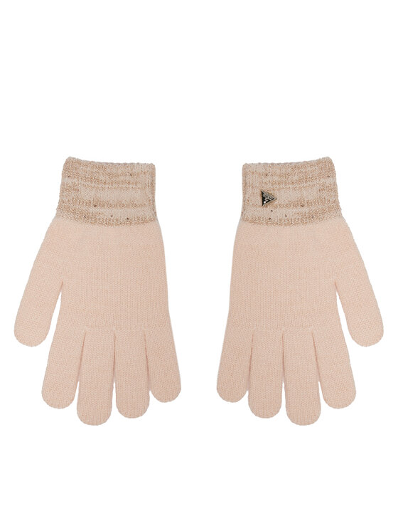 Guess Guess Dámske rukavice AW5238 WOL02 Béžová