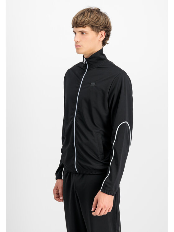 Alpha Industries Alpha Industries Bluza Essential Track Jacket Czarny Regular Fit