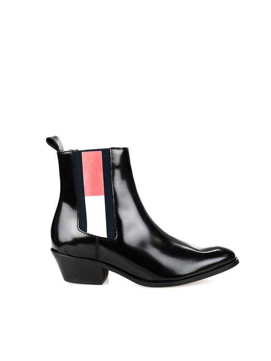 Tommy Hilfiger Tommy Hilfiger Μπότες EN0EN00711 Μαύρο