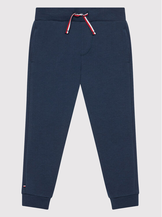 Tommy Hilfiger Tommy Hilfiger Trenirka Baby Heritage Logo KN0KN01371 Mornarsko modra Regular Fit