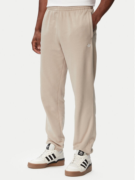 adidas Pantaloni trening Trefoil Essentials French Terry KT2454 Bej Regular Fit