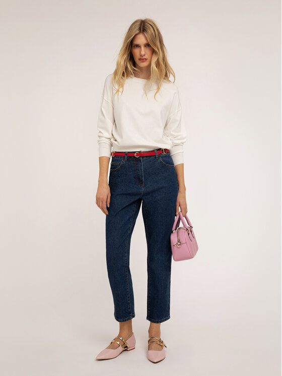 Motivi Motivi Jeans P530Q203733N024 Blu Regular Fit