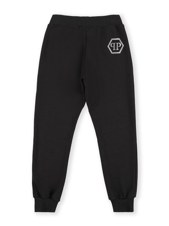 PHILIPP PLEIN PHILIPP PLEIN Spodnie dresowe 30318 Czarny Jogger Fit