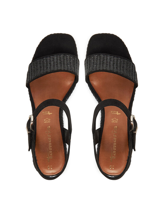 Tamaris Tamaris Espadrilky 1-28311-44 Černá