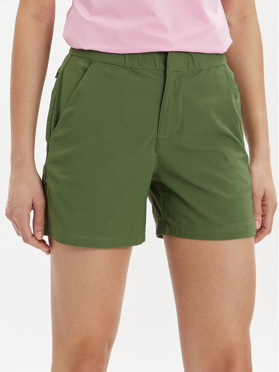 Columbia Kratke Hlače Iz Tkanine Firwood Camp™ II Short 1885313 Zelena Active Fit