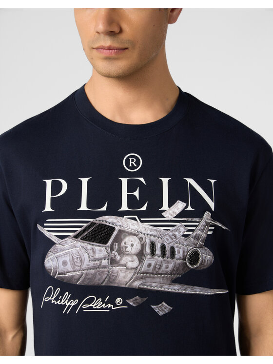PHILIPP PLEIN PHILIPP PLEIN T-shirt 31108 Blu scuro Regular Fit