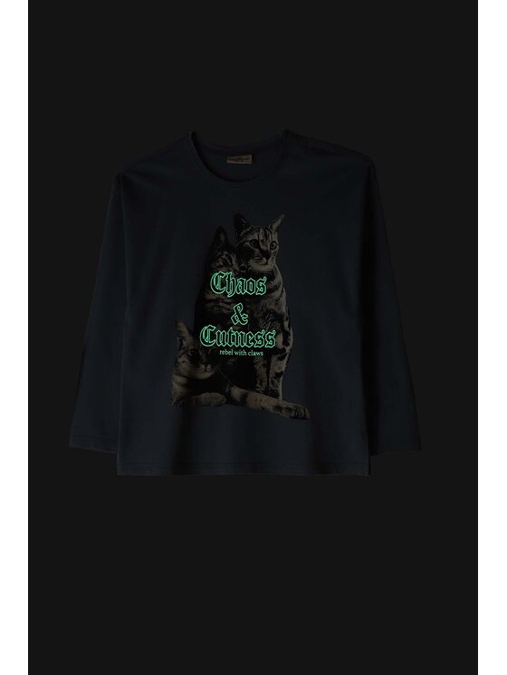 Coccodrillo Coccodrillo S dlouhým rukávem ZC6143101TGJ-014 Modrá Regular Fit