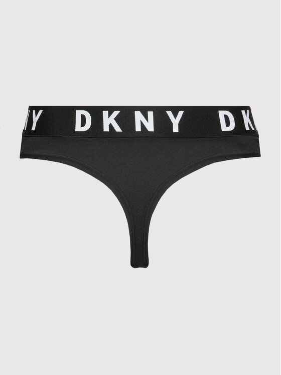 DKNY DKNY Kalhotky string DK4529 Černá