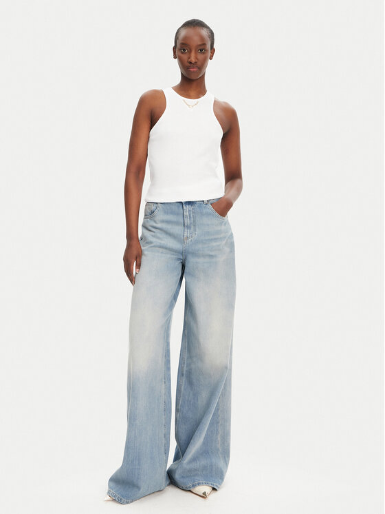 TWINSET TWINSET Джинси 251TT2260 Голубий Wide Leg