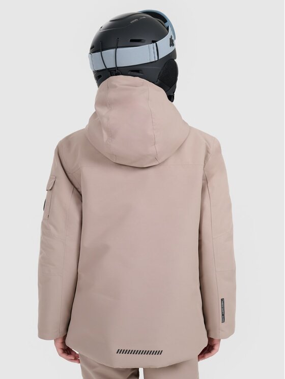 4F 4F Giacca da snowboard 4FJRAW25TTJAM1066-82S Marrone Regular Fit