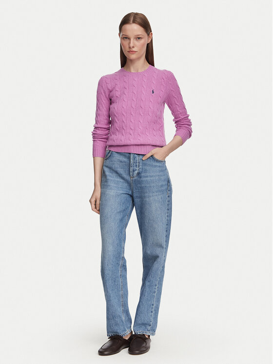 Polo Ralph Lauren Polo Ralph Lauren Sweter 211971865506 Różowy Regular Fit