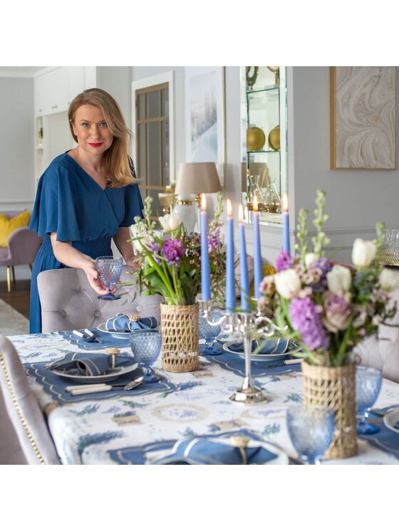 Roseberry Home Roseberry Home Obrus Lavender Niebieski