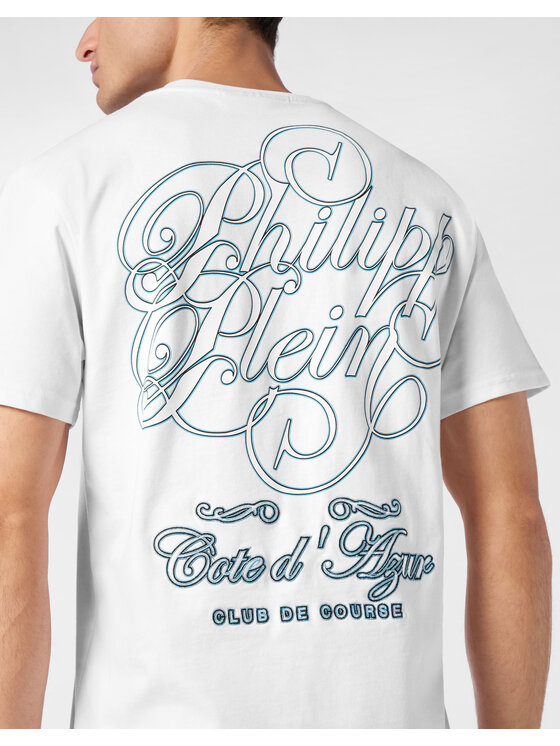 PHILIPP PLEIN PHILIPP PLEIN T-Shirt 23583 Biały Regular Fit
