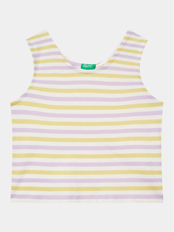 United Colors Of Benetton United Colors Of Benetton Komplet top i spodenki 3NVVCK008 Kolorowy Regular Fit