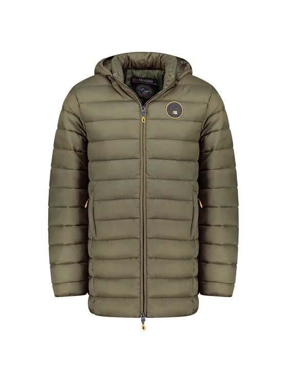Geographical Norway Geographical Norway Kurtka puchowa WZ5087H/GN-KAKI Zielony Regular Fit