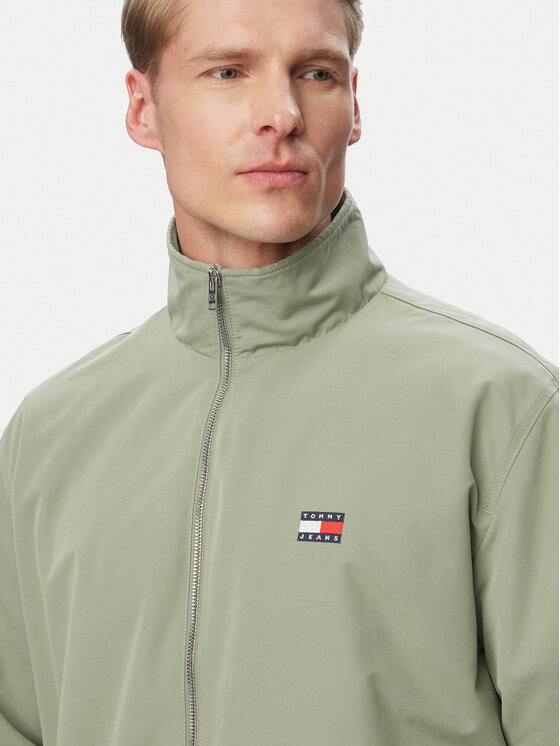 Tommy Jeans Tommy Jeans Μπουφάν μεταβατικό Essential DM0DM22720 Πράσινο Regular Fit
