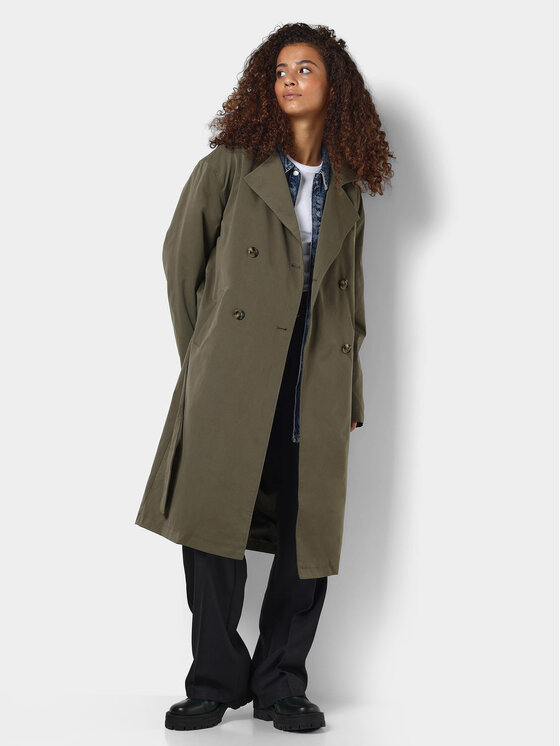 Noisy May Noisy May Trench Manya 27028990 Zelena Regular Fit