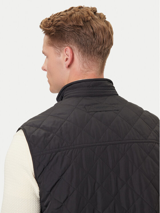 Gant Gant Γιλέκο 7006341 Μαύρο Regular Fit