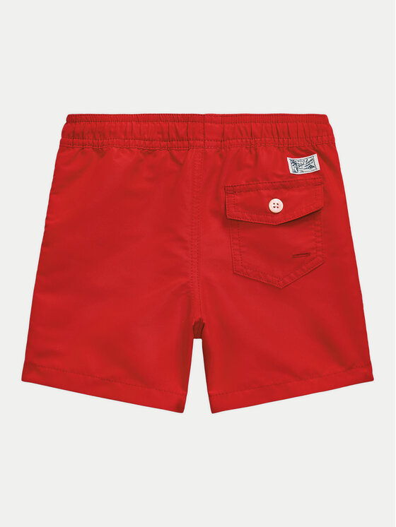 Polo Ralph Lauren Polo Ralph Lauren Szorty kąpielowe 322957810001 Czerwony Regular Fit