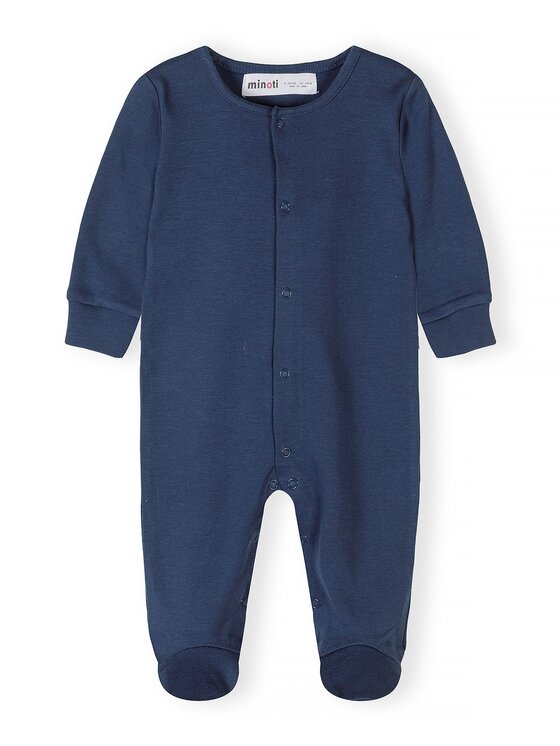 minoti minoti Komplet pajacy 28BABYPACK28 Niebieski Regular Fit
