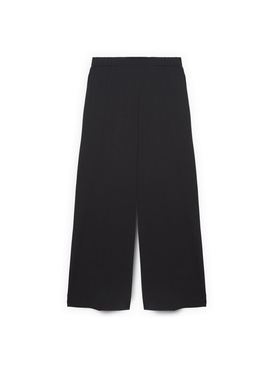 Fiorella Rubino Fiorella Rubino Spodnie materiałowe P011L002301N033 Czarny Over Fit