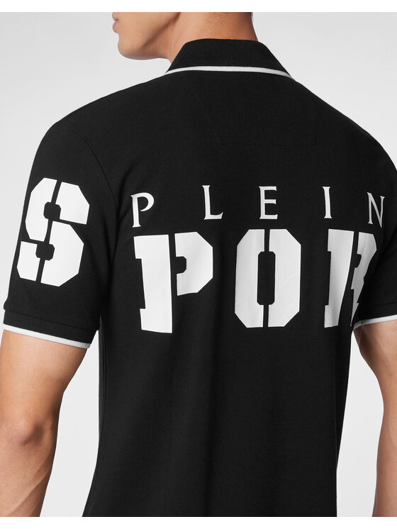 Plein Sport Plein Sport Polo 641 Czarny Slim Fit