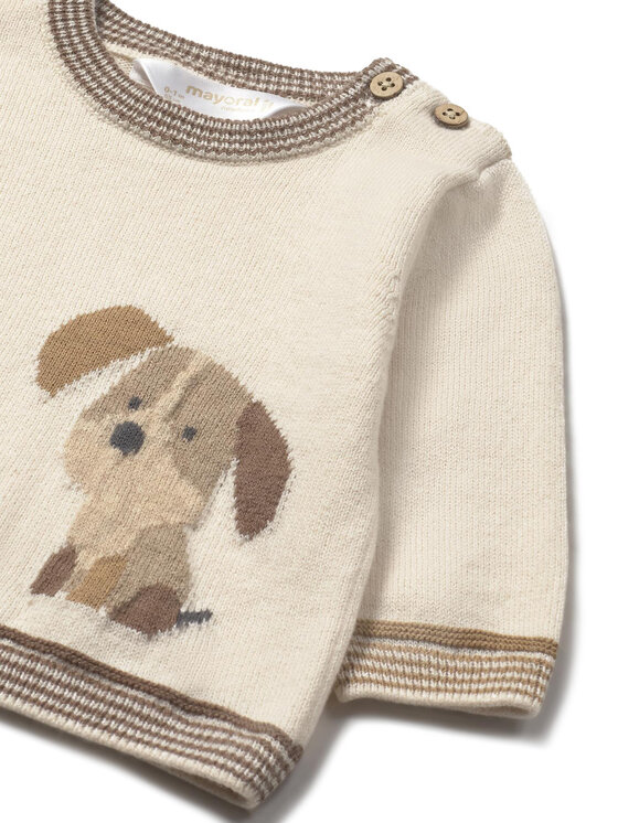 Mayoral Mayoral Pulover 2336 Bež Regular Fit