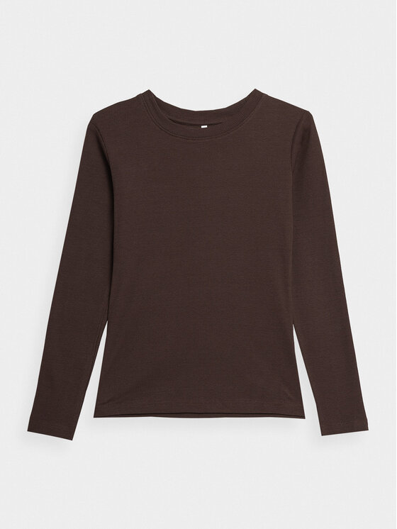 Outhorn Outhorn Särkpluus OTHAW23TLONF176 Pruun Regular Fit