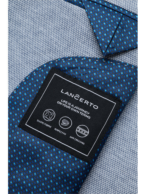 Lancerto Lancerto Marynarka Deruta MA131126000015 Granatowy Regular Fit