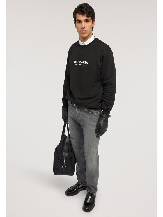 Trussardi Trussardi Felpa G8468000248N033 Nero Regular Fit