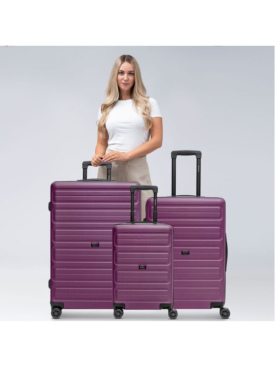 Redolz Redolz Komplet walizek 275594 Fioletowy