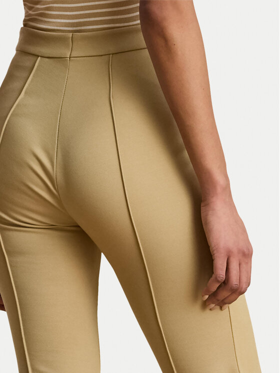 LAUREN RALPH LAUREN LAUREN RALPH LAUREN Текстилни панталони 200P09085002 Бежов Slim Fit