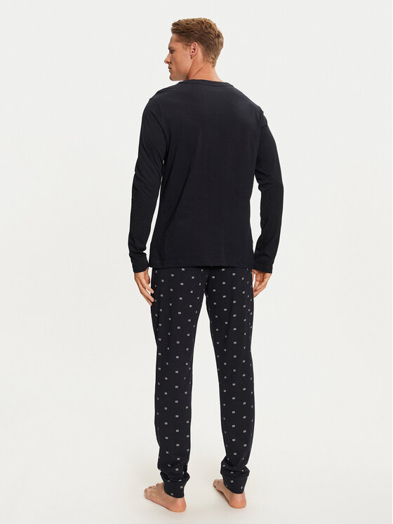 Tommy Hilfiger Tommy Hilfiger Pidžaama UM0UM03422 Tumesinine Regular Fit