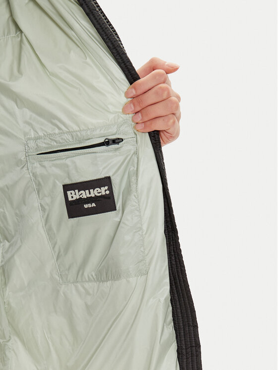 Blauer Blauer Μπουφάν χειμωνιάτικο 24WBLDK03052 Μαύρο Regular Fit