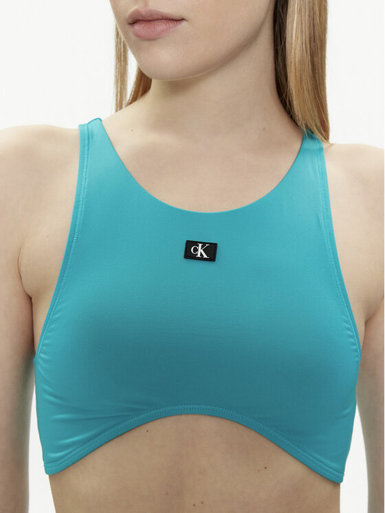 Calvin Klein Swimwear Calvin Klein Swimwear Μπικίνι πάνω μέρος KW0KW02442 Τυρκουάζ