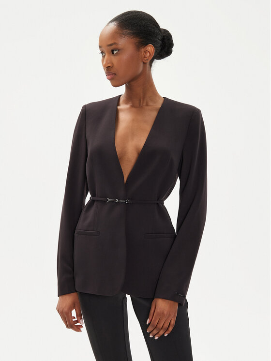 Calvin Klein Calvin Klein Suknjič K20K207154 Črna Slim Fit