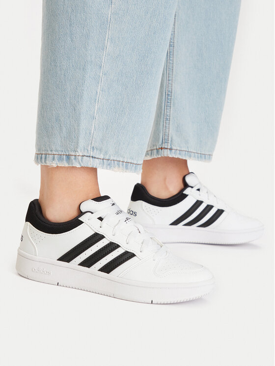 adidas adidas Sneakersy Hoops Classic J KI1073 Biela