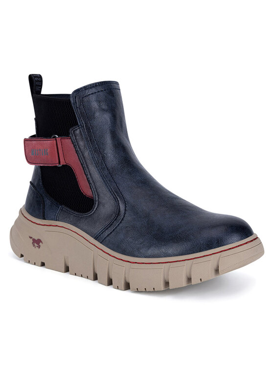 Mustang Mustang Stiefeletten 1499-603-820 Dunkelblau