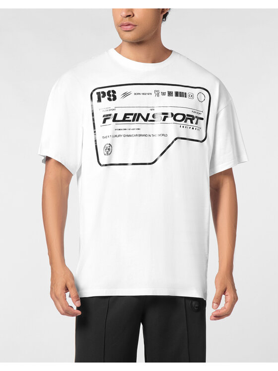 Plein Sport Plein Sport T-shirt 24053 Bianco Regular Fit