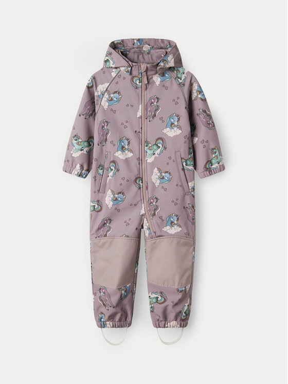 NAME IT NAME IT Софтшел гащеризон Alfa 13228608 Розов Regular Fit